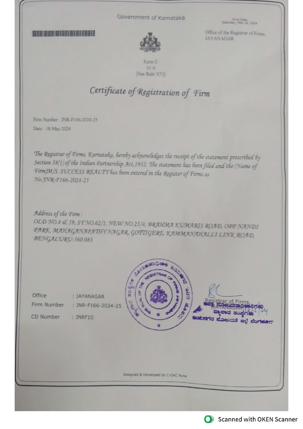 Partnership Company Registration in India